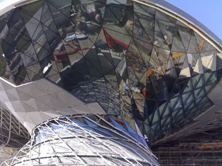  Montagearbeiten Windrad Lueftung in BMW - Welt München