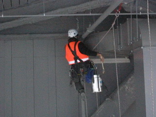  Montagearbeiten Windrad Lueftung in BMW - Welt München